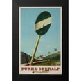 thumbnail image 2 of Vintage Apple Collection 13x18 Black Modern Framed Museum Art Print Titled - Furka Oberalp, 2 of 5