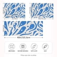 thumbnail image 4 of Blue Doddle Graffiti Satin Pillowcase Envelope Design Pillow Covers 1 Pack King Size 20" x 40", 4 of 9