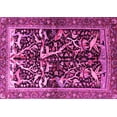 thumbnail image 1 of Ahgly Company Indoor Rectangle Persian Pink Traditional Area Rugs, 8' x 10', 1 of 4