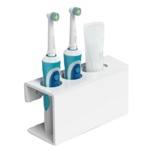 1Pcs Traceless Stand Rack Toothbrush Organizer Electric Wall-Mounted Holder/_jn