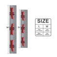 thumbnail image 6 of Yayeee Table Runner 70 inches Long Home Kitchen Dinning Party Decoration, Red Boat, 6 of 7