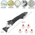 thumbnail image 3 of 5 In 1 Silicone Remover Caulk Finisher Sealant Scraper Grout Kit Hand Tool Set, 3 of 9