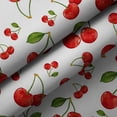 thumbnail image 6 of Fruit Shower Curtain for Bathroom Cute Sweet Cherry Shower Curtain Set with Hooks Home Bathroom Bathtubs Decor Waterproof Durable Fabric 72x72 Inches, 6 of 6