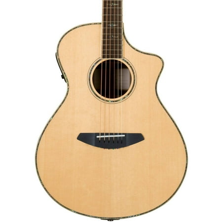 Breedlove Stage Concert Acoustic Electric Guitar with Breedlove Deluxe Foam Shell (Best Acoustic Guitar For $1000)