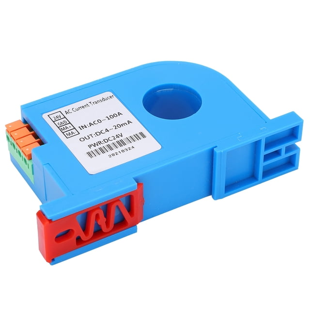 Transmisor de corriente CA, Transmisor de corriente CA DC4‑20mA Equipo de voltaje medio bajo Transmisor de corriente de salida DA Durabilidad extendida