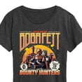 thumbnail image 3 of Star Wars - Boba Fett Band Tee - Women's Short Sleeve Classic Fit Tee, 3 of 5
