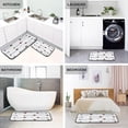 thumbnail image 5 of GZHJMY Cute Dachshund Dogs Kitchen Rug Set of 2 Non Slip Washable Cushioned Anti-Fatigue Kitchen Mat Comfort Standing Floor Mat for Kitchen Washroom Bedroom Carpet Runner, 5 of 7