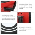 thumbnail image 4 of Taekwondo Training Shield, Kickboxing Shield Karate Kicking Shield, Kick Punch Pad Soft For Fitness Practicing Black,red,yellow, 4 of 8