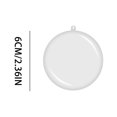 thumbnail image 2 of 5PCS Clear Plastic Fillable Ornaments for Crafts, Transparent Plastic Christmas Ornaments Balls, DIY Ornaments Christmas Tree Decorations, Hanging Christmas Decorations Indoor Home Decor, 2 of 2