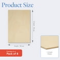 thumbnail image 2 of Baltic Birch Plywood, 3 mm 1/8 x 12 x 8 Inch Craft Wood, Box of 8 B/BB Grade Baltic Birch Sheets, Perfect for Laser, CNC Cutting and Wood Burning, by Woodpeckers, 2 of 7
