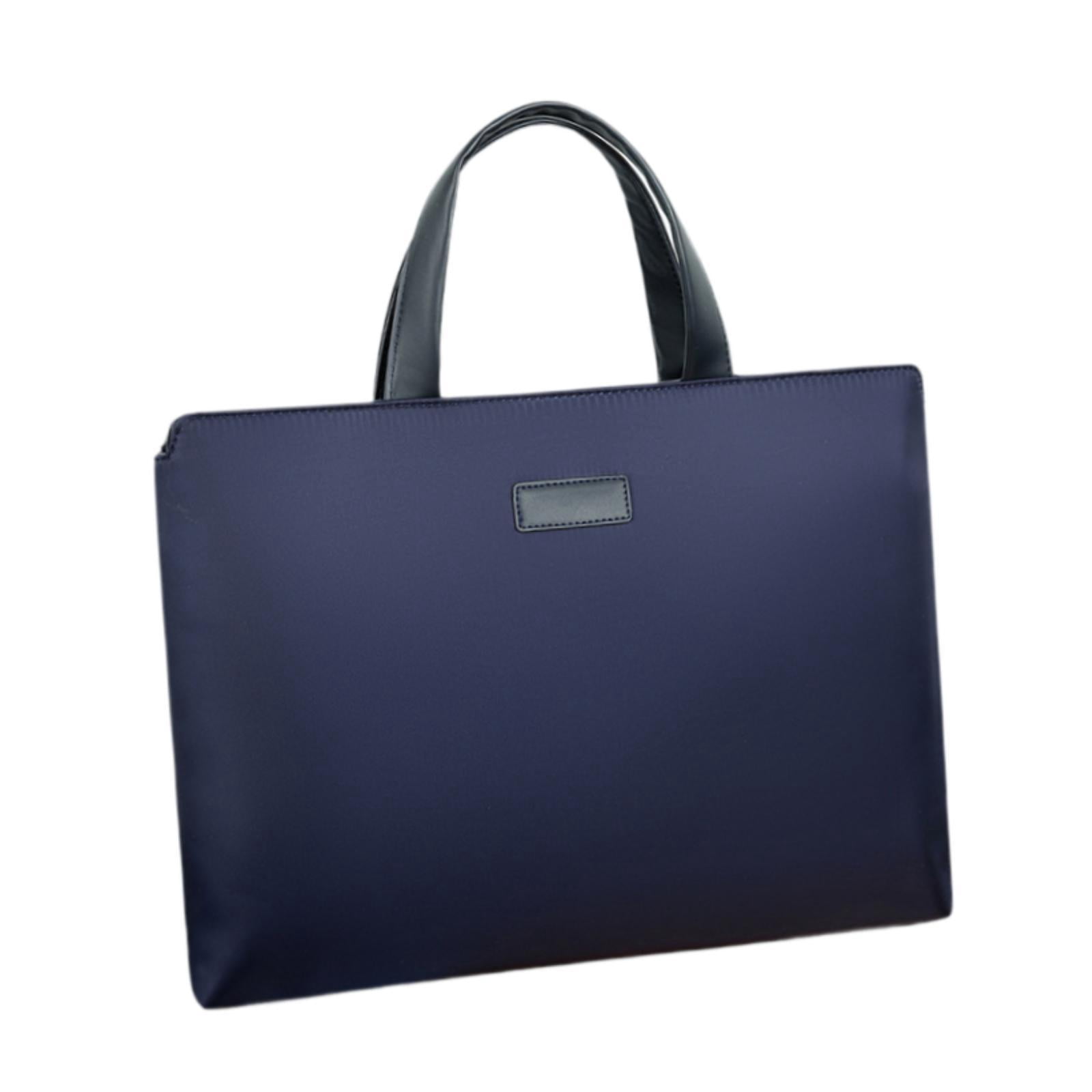 Wxqbjtam Business Bag Premium Handbag Wear Resistant Adjustable Large Capacity Briefcase Cloth
