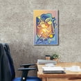 thumbnail image 3 of Epic Graffiti 'The Happy Microphone' by David Chestnutt, Giclee Canvas Wall Art, 18"x26", 3 of 8