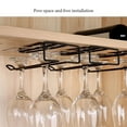 thumbnail image 4 of Estante para copas de vino Inteprter HA082057-01B soporte de Almacenamiento resistente sin perforaciones, 4 of 6