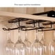 thumbnail image 5 of Estante para colgar copas de vino Moyic soporte autoadhesivo hierro, 5 of 6
