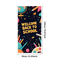 thumbnail image 3 of Colorful Welcome Back to School Banner Background Party Decorations Backdrop for School Events Classroom Decorations Opening Ceremony Props, 3 of 8