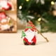 thumbnail image 5 of Adornos de madera para árbol de Navidad | Juego de 12 colgantes | Figuras de Papá Noel para decoración navideña | Diseños de personajes surtidos, 5 of 5