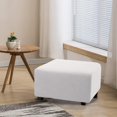 thumbnail image 2 of Slipcovers Stretch Storage Ottoman Covers Foot Rest Sofa Slipcovers Furniture Pr, 2 of 5