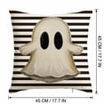 thumbnail image 3 of Halloween Home Decor Indoor, Halloween Throw Pillow Covers, Ghost Pillow Covers, Halloween Pillow Covers, 4 Pack 18X18 Inch Digital Printed Pumpkin Ghost Buffalo Plaid Throw, 3 of 6
