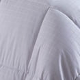 thumbnail image 3 of Royal Hotel Dobby White Down Alternative Comforter Ultra Warm Winter Weight 300TC - Twin/Twin XL Size, 3 of 4