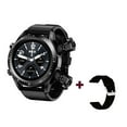 thumbnail image 1 of Amzcrzy Electrónica para hombres Organizador de electrónica Cámara digital Reloj Bluetooth con auriculares, reloj de fitness redondo con podómetro, calorías, monitor de sueño, monitor de estrés para, 1 of 1