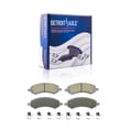 thumbnail image 4 of Detroit Axle - Brake Kit for 2006-2010 Dodge Ram 1500 2007-2009 Durango 2009 Chrysler Aspen, Front and Rear Disc Brake Rotors Ceramic Brake Pads w/Hardware Wheel Lug Nuts Replacement, 4 of 7