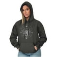 thumbnail image 3 of Spirit Animal Honeybee Symbolic Hoodie Sweatshirt Women Brisco Brands 5X, 3 of 6