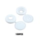 thumbnail image 4 of Matsuzay 100 unids/set elástico conectado hace que el de tapa decorativa de tornillo sea conveniente elástico conectado Decoración del hogar blanco, 4 of 6