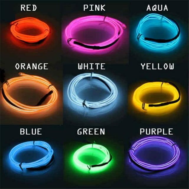 Blinkee 55000 12 ft. Electro Luminescent Wire, Pink