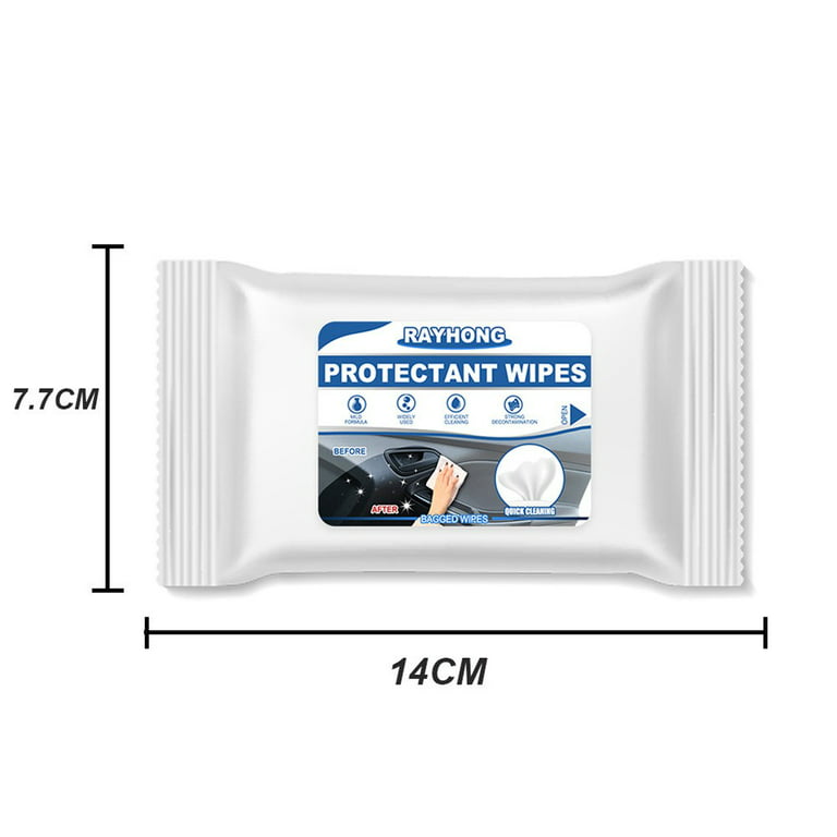 TrexNYC Protectant Wipes, Car Interior Cleaner to Protect Interior Car  Surfaces and Fight Cracking & Fading (Cleaning Wipes, 1 Pack)