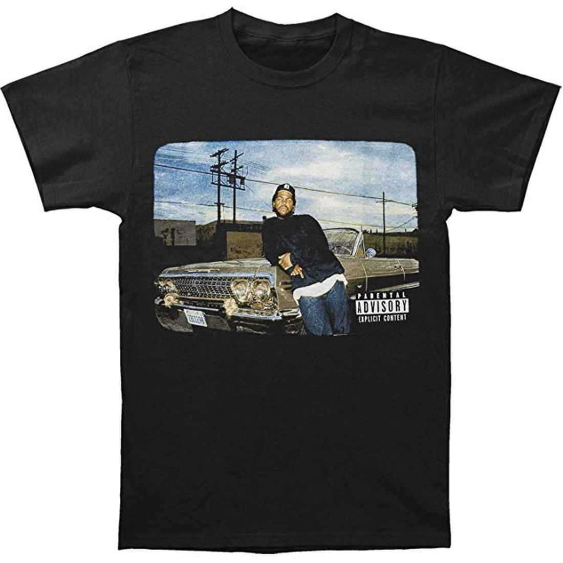 Ice Cube Impala Leaning T-Shirt - Walmart.com.