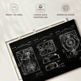 thumbnail image 6 of Elephant Stock Combination Sound And Picture Mechanism Wall Art - Horizontal Canvas Wall Art - Living Room Wall Decor - Patent Canvas - Black And White Decor - 48" x 32", 6 of 8