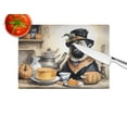 thumbnail image 4 of Pug Fall Kitchen Pumpkins Glass Cutting Board Large 12 in x 15 in, 4 of 5
