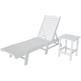 thumbnail image 2 of Paradise Classic Adirondack Plastic Outdoor Chaise Lounges (Set of 2), 2 of 9