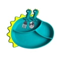 thumbnail image 4 of Plato Antsy Pantsy Antsy Pantsy Para Bebé De silicon 3 piezas con forma de dinosaurio, 4 of 4