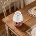 thumbnail image 6 of 2026 New Garlic Chopper, Vegetable Chopper Processor,Portable Rechargeable Cordless Chopper for Onion, Meat & 350ml – User-Friendly, Compact, and Multi-Functional,mini blender,electric garlic chopper, 6 of 7