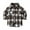 Gray, variant on Youth Button Shirts for Boys Toddler Baby Boy Fall Winter Clothes Flannel Hooded Plaid Shirt Jacket Button Shacket Orange,Size for 7-8 Years