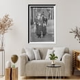 thumbnail image 4 of Historic Framed Print, Officer Eugene Cahill at Police Xmas, 17-7/8" x 21-7/8", 4 of 9