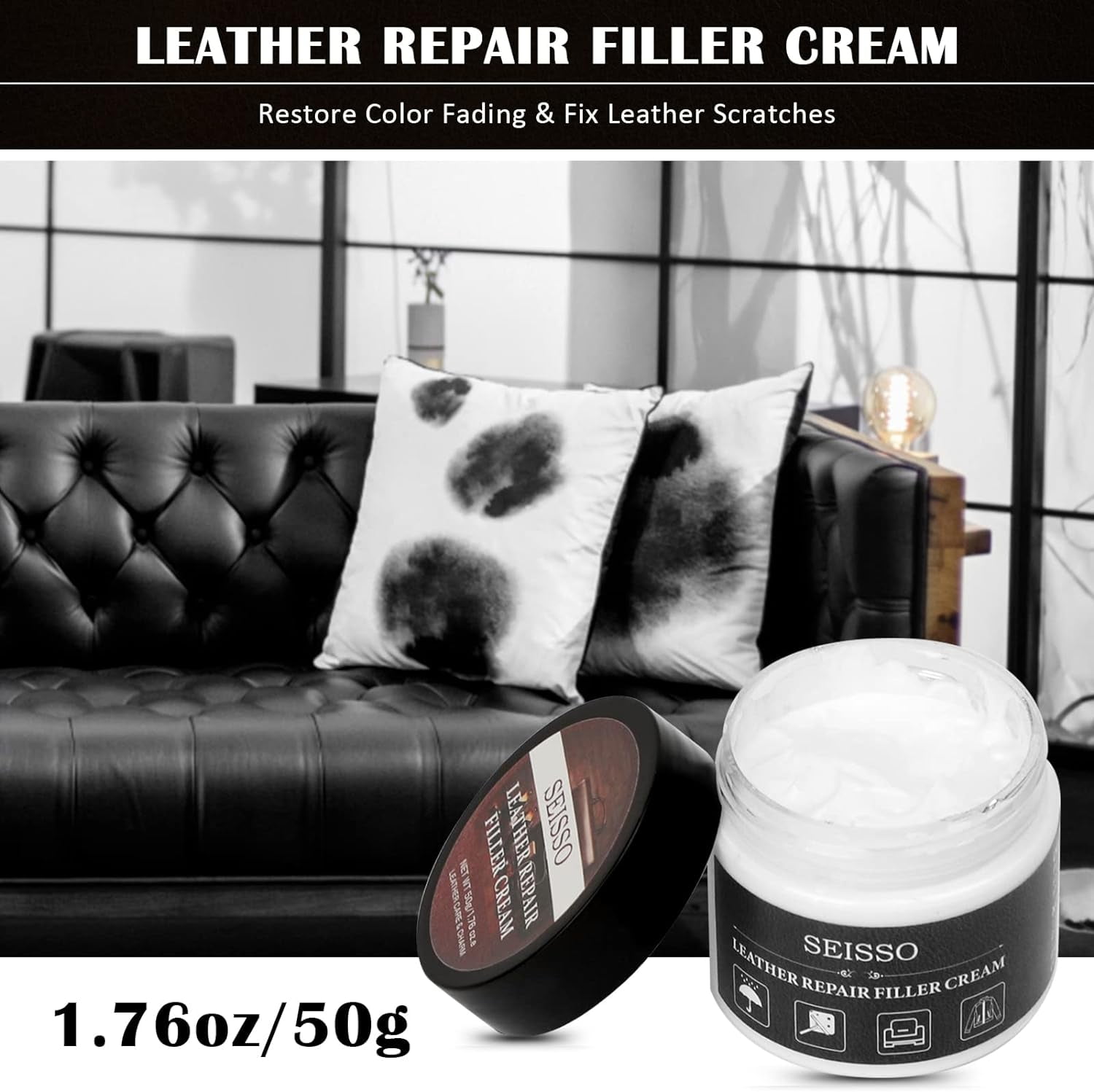 Scratch Doctor All in One Leather Colourant Self Seal Leather Dye Repair  Paint for Furniture, Sofas, Car Seats Automotive Parts and Accessories -  Price comparison