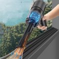 thumbnail image 6 of Handheld Car Vacuum Cleaner - 4000PA Powerful Suction, USB Portable Mini Vacuum with LED Light, 2-in-1 Nozzles for Pet Hair & Dust, 150ml Dust Cup, 12.6" Compact Design for Auto & Home Cleaning, 6 of 9