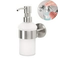 thumbnail image 1 of Distributeur de Savon en Verre et en Acier Inoxydable, Mat, 1 of 1