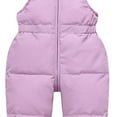 thumbnail image 6 of ATOGUTA Snow Sets Kids Girls 2-Piece Ski Jacket and Snowbib Snowsuit Set Windproof Waterproof Winter Outerwear Size 1T-6, Purple, 6 of 6