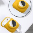 thumbnail image 5 of Compatible Con Airpod 1ª 2ª Generación Con Soporte Airtag 2 En 1 Funda De Silicona Compatible Con Airpod Air Tag Suave A Prueba De Golpes, Antiarañazos, Azul Marino, 5 of 5