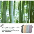 thumbnail image 4 of Women's Ankle Low Cut Socks Bamboo Lightweight Flat Seam Athletic Sock, 6 Pack Ladies Running Thin Sock (Assorted4, US Size 8-11), 4 of 5
