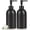2pc Black, variant on 14OZ Ceramic Soap Dispenser Ceramic Soap Pump Dispenser Can Fill Liquid for Bathroom/Kitchen (White)