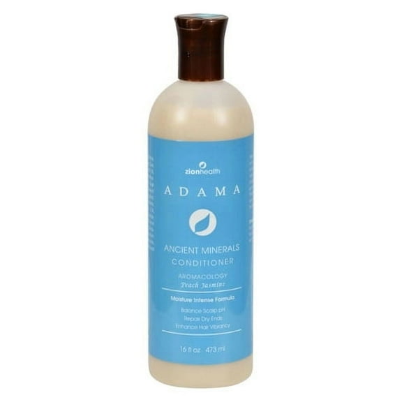 Zion Health Adama Clay Minerals Conditioner Peach Jasmine, 16 oz