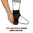 ACE Brand Ankle Brace with Side Stabilizers, Adjustable, LowProfile