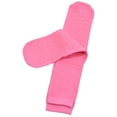 thumbnail image 2 of 4 Pairs of Ultra Soft Non-Slip Grip Slipper Socks, Pink - Fall Injury Prevention Hospital Sock for Safety, Comfort and Warmth - All Around Tread Pattern, 2 of 5