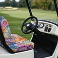 thumbnail image 6 of Pzuqiu Mandala Golf Cart Seat Covers Washable, Breathable, Suitable for Outdoor, Fit for Club Cars, 6 of 9