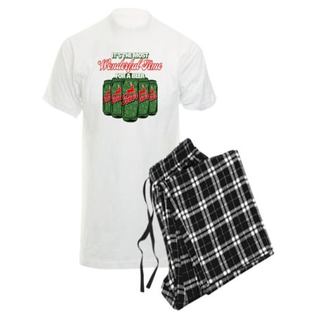 

CafePress - Wonderful Time For A Beer - Men s Light Pajamas