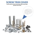 thumbnail image 4 of WRITWAA 600pcs Self Tapping Screw Caps Plastic Screw Caps Cover for Cabinets, 4 of 8